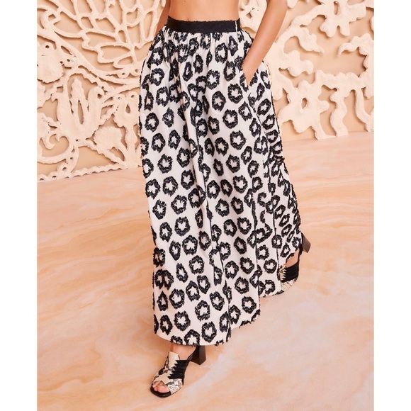 Ulla Johnson Maxi Floral Embroidered Auryn Skirt - Picture 3 of 6